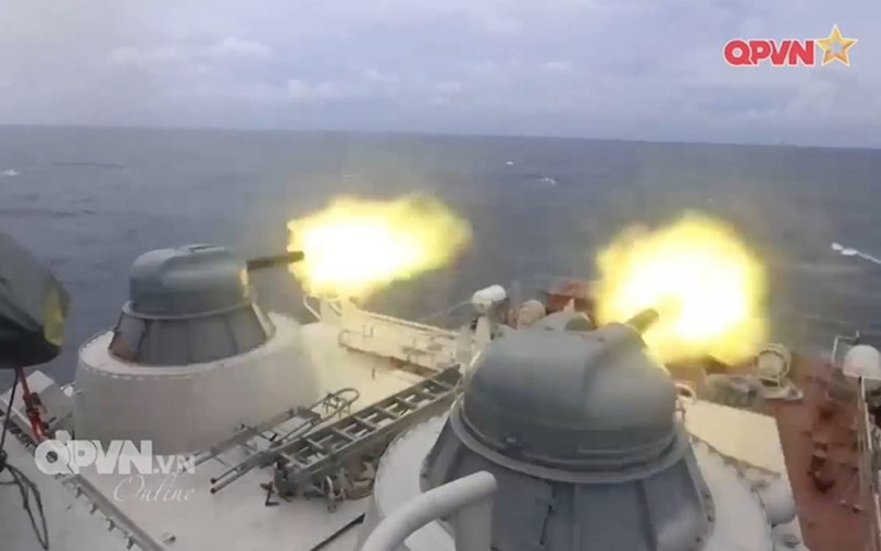 Sức mạnh pháo cao tốc AK-630 của Hải quân Việt Nam